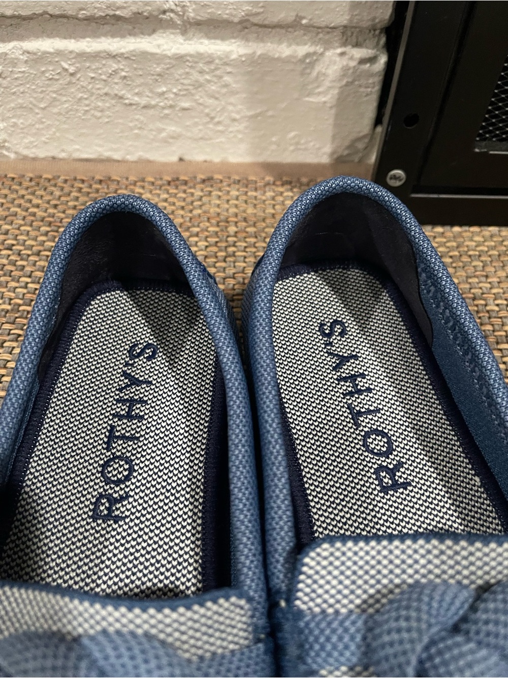 Rothy's The Braid Driver Loafers- Chambray - Picture 14 of 14